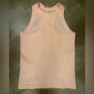 Athleta Ribbed Tank Top - Light Peach Size Small